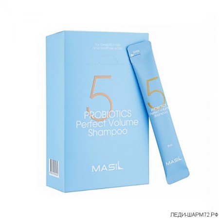 Шампунь с пробиотиками для объема волос MASIL 5 PROBIOTICS PERFECT VOLUME SHAMPOO