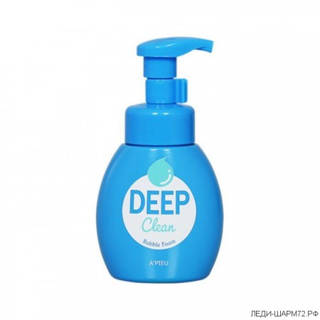 Пенка-мусс с содой для глубокого очищения кожи  A'PIEU Deep Clean Foam Bubble Foam