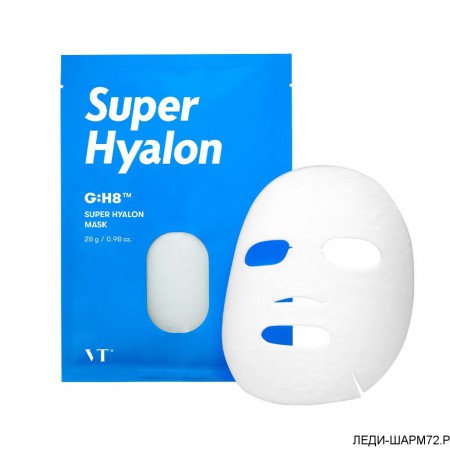 Увлажняющая тканевая маска с гиалуроновой кислотой VT Cosmetics Super Hyalon Mask