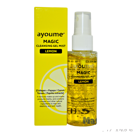 Гель-мист для лица очищающий с лимоном / Ayoume Magic cleansing gel mist Lemon 50ml