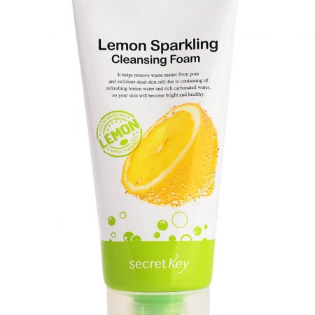 Освежающая лимонная пенка для умывания Secret Key Lemon Sparkling Cleansing Foam 