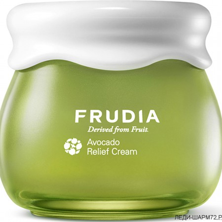 Восстанавливающий крем с пантенолом и авокадо Frudia Avocado Relief Cream