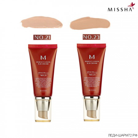 ВВ-крем с идеальным покрытием Missha M Perfect Cover BB Cream SPF42/PA+++