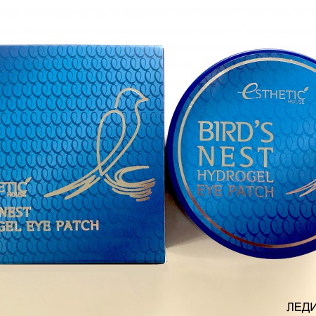 Гидрогелевые патчи для век с экстрактом ласточкиного гнезда Esthetic House Bird's Nest Hydrogel Eye Patch