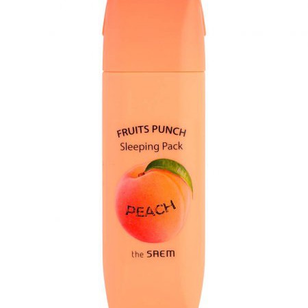 Ночная маска "персиковый пунш" The Saem Fruits Punch Peach Sleeping Pack